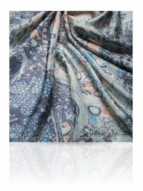 Палантин Женский S-ANIMAL.PAISLEY/BL